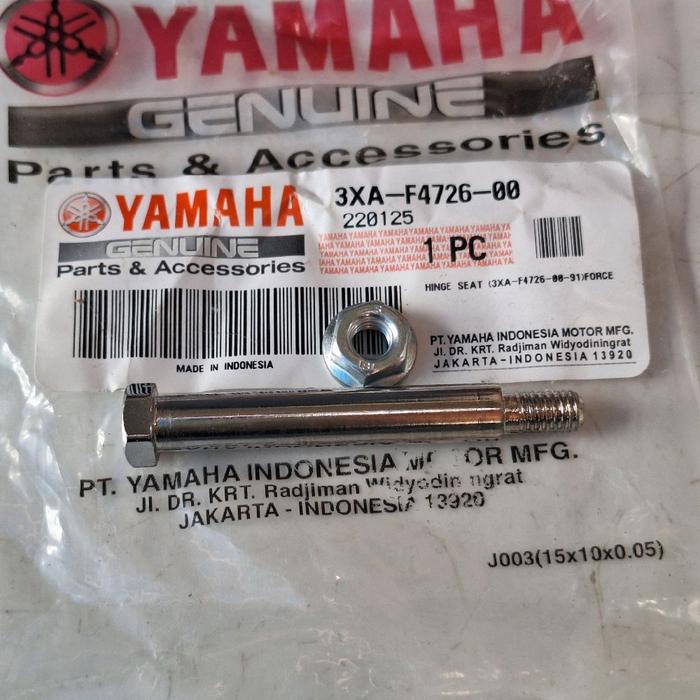 BAUT ENGSEL JOK F1ZR FIZR VEGA R NON ORIGINAL SUDAH CHROME