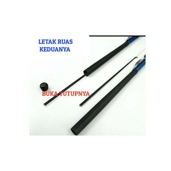 Joran Pancing Kolong Sambubg Dua Fiber Solid 150cm