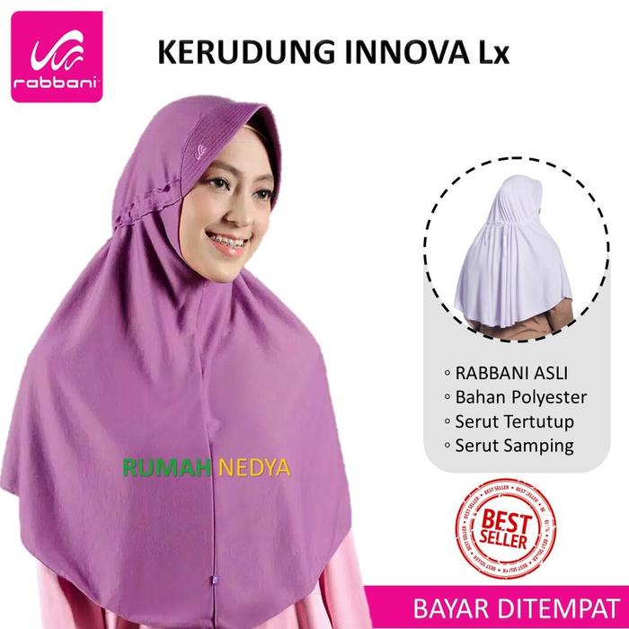 Kerudung Rabbani Asli Sekolah An Innova Lx Jilbab Polos Ori Rabani Hijab Instant