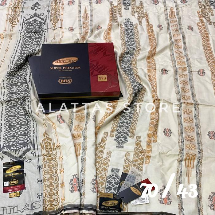 Sarung Atlas Super Premium 970 975 Ori 100%//Atlas Super Premium Jaguar Songket//Atlas Kodian// Agen