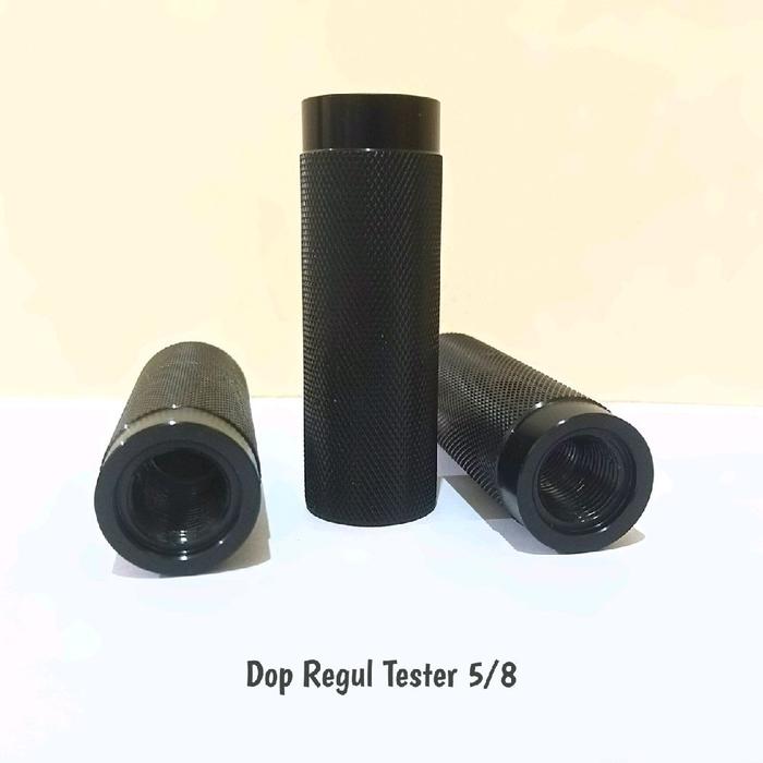 Dop Regul Tester Drat 5/8, Penutup Bawah Regul Tester drat 5/8