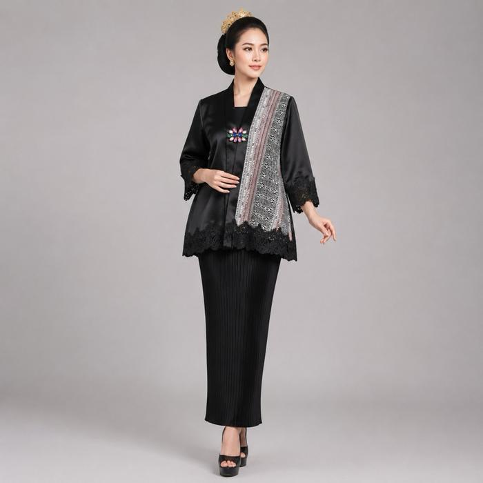 LUIRE Kartini Pucca Original Kebaya Wanita Modern Premium Ulos Elegan Kondangan Pesta Wisuda Formal