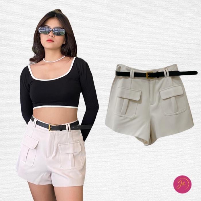 cargo short pants/ short cargo/ celana pendek wanita