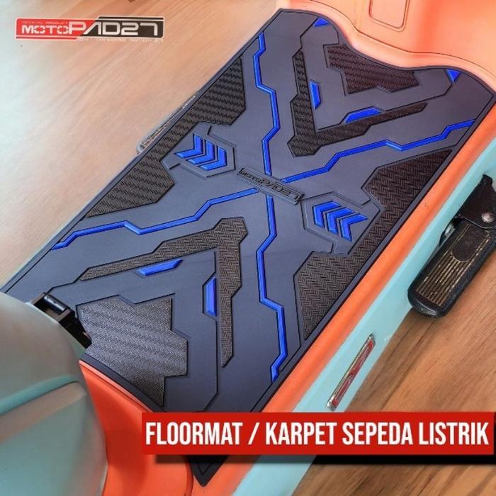 Karpet Pijakan kaki Sepeda motor listrik uwinfly goda exotic dll