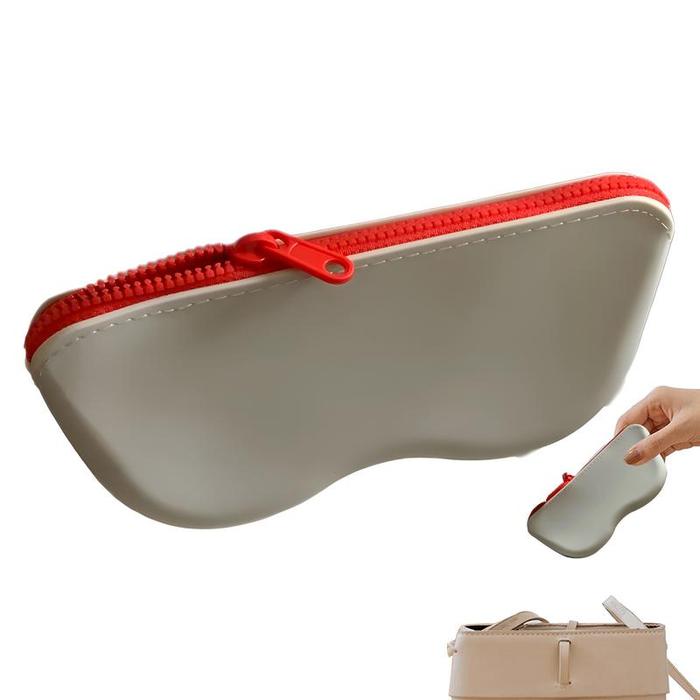 Soft Glasses Case Glass Bag Zipper Soft Zipper Soft Portable Glass Bag Soft Eyeglasses Sunglasses Ca