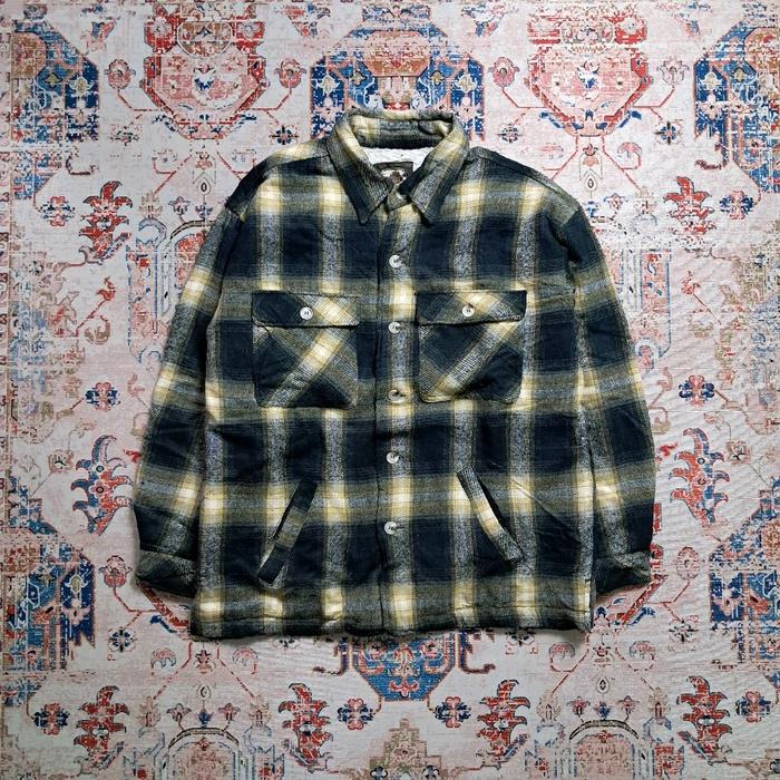 Trade Big Bean Mark International Member Only Woll Veterano Outer, Tartan Outer, Flannel Jacket, Fla