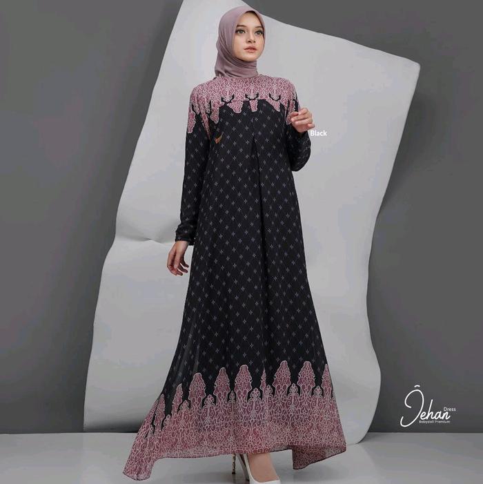 Jehan Dress Quinza | Dress ceruty babydoll
