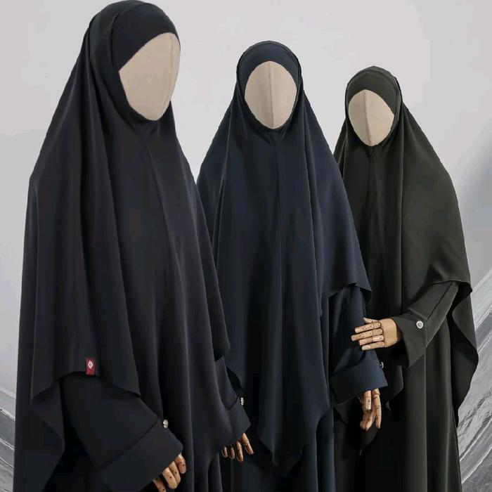 Abaya set Noora bahan mina anti UV