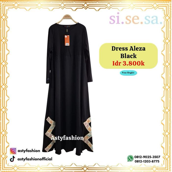 dress sisesa aleza black