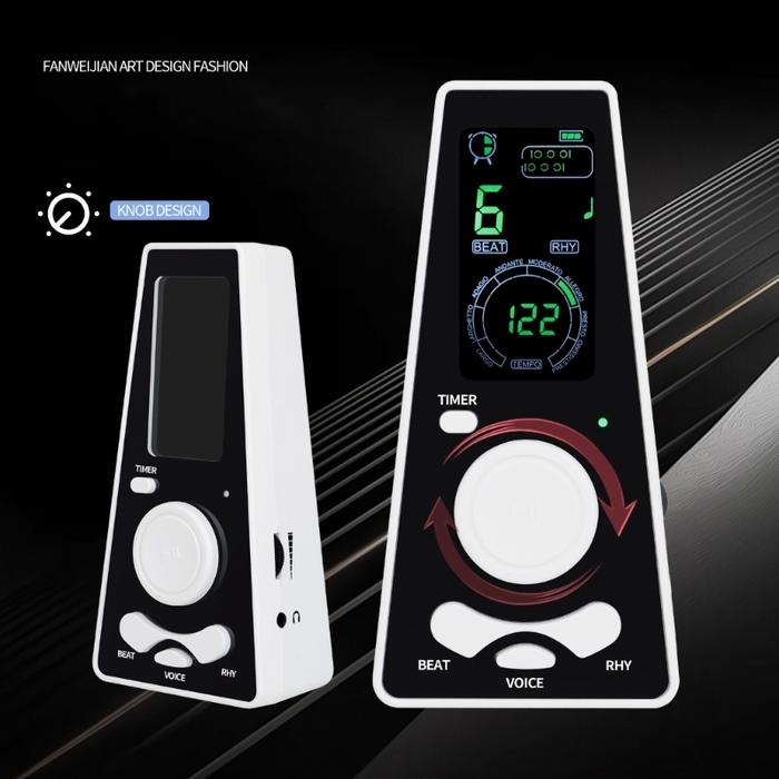 Digital Metronome with Timer, Electronic Vocal Metronome