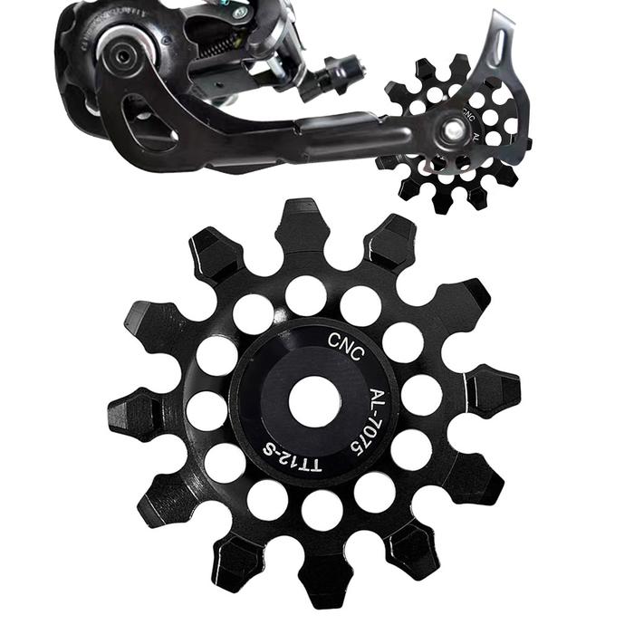 Road Bike Ceramic Pulley Rear Derailleur 12T 14T Guide M TB