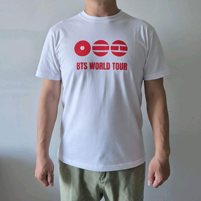 Kaos BTS World Tour 2026 Unisex Free Photocard