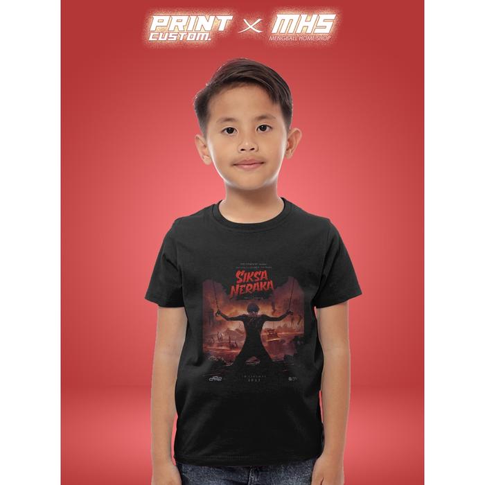 Kaos Siksa Neraka Film Bioskop Indonesia - Mengballhome kaos anak Fashion