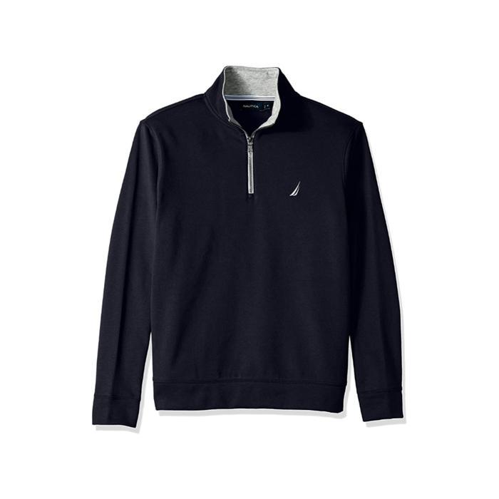 jaket nautica sweater tracktop 1/4 zipper original murah