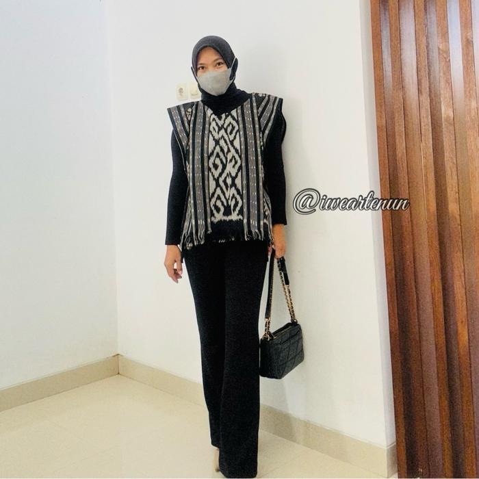 Sora Outer Tenun Jepara | Baju Kantor Tenun Jepara