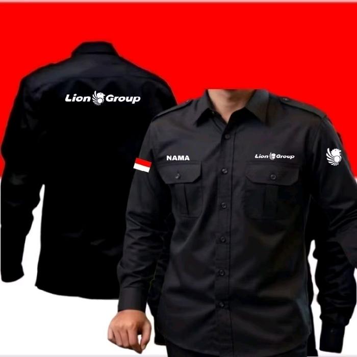 ready stok kemeja Lion group baju Lion group seragam lion group Pdh Lion group kemeja kerja lion gro