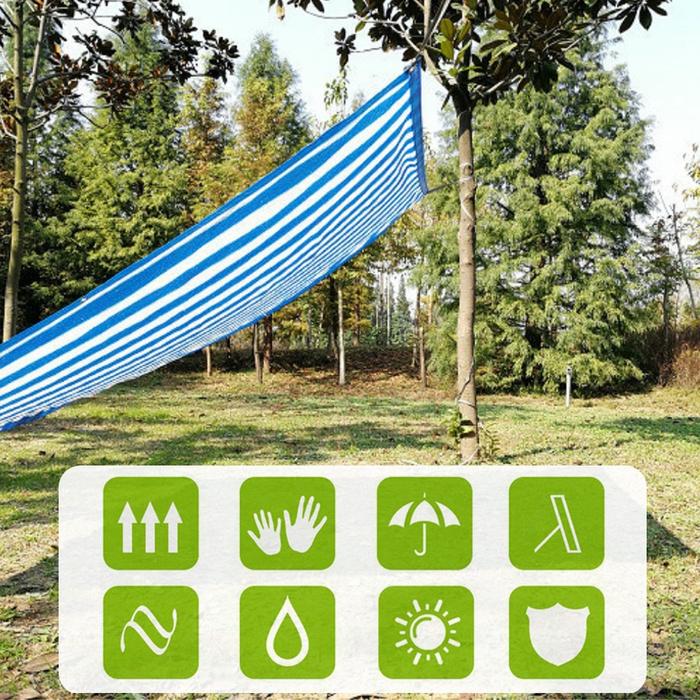 2*5M Kerai Layar Bersih Anti-UV Balkon Awing Gazebo Teras Garasi