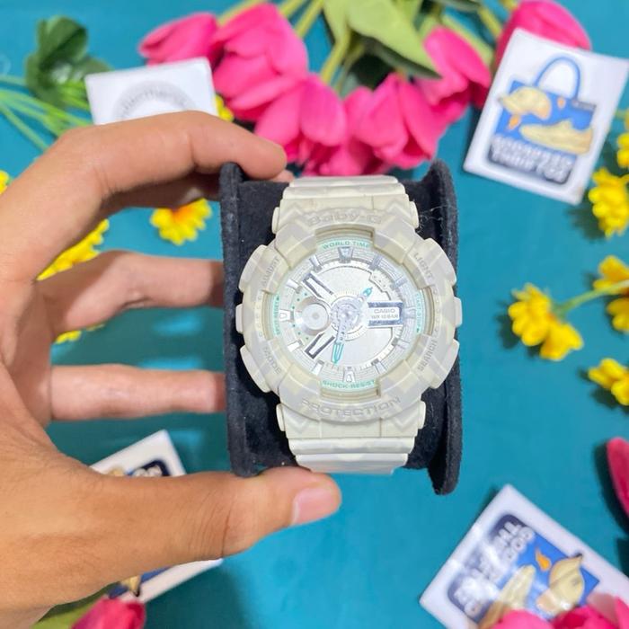 Casio Baby-G BA-110TP-8ADR Digital Analog Tribal Pattern  series Original (Second)