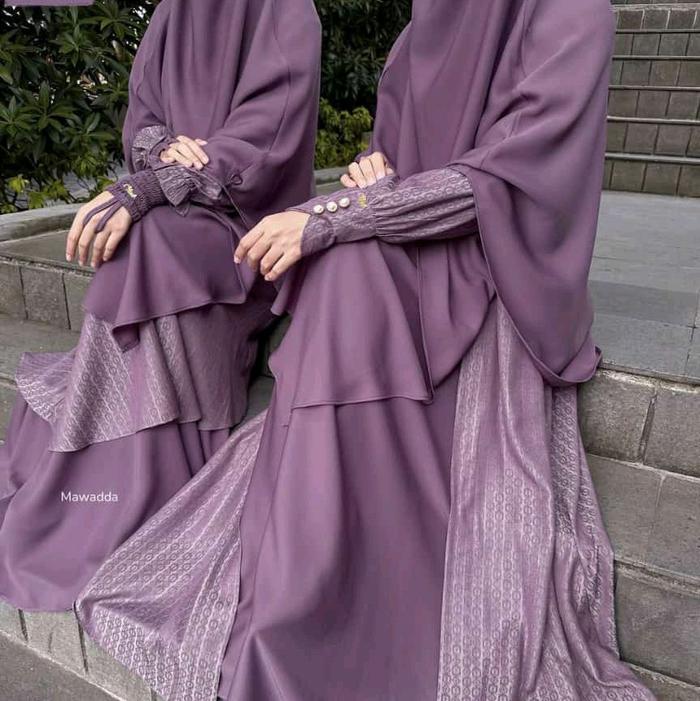 Gamis sakina by mahira | gamis mawaddah by mahira | sarimbit mahira | mahira original