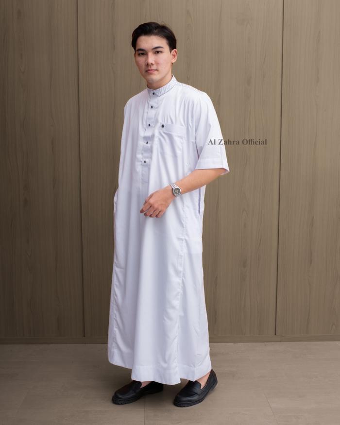 AL ZAHRA Gamis Pria Lengan Pendek AZ-2051