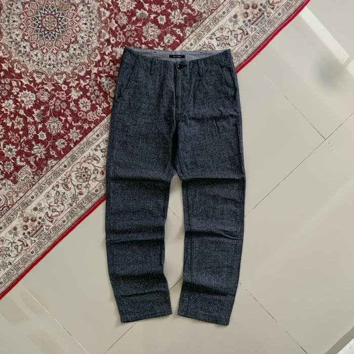 Urban Research Wool Herringbone Trousers