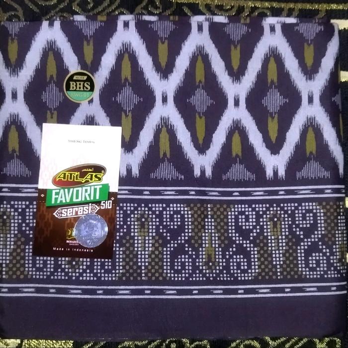 SARUNG ATLAS FAVORIT SERASI ( label motif BHS )