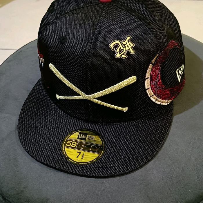 Justfitted X New Era cap year of the snake 59Fifty Black Edition