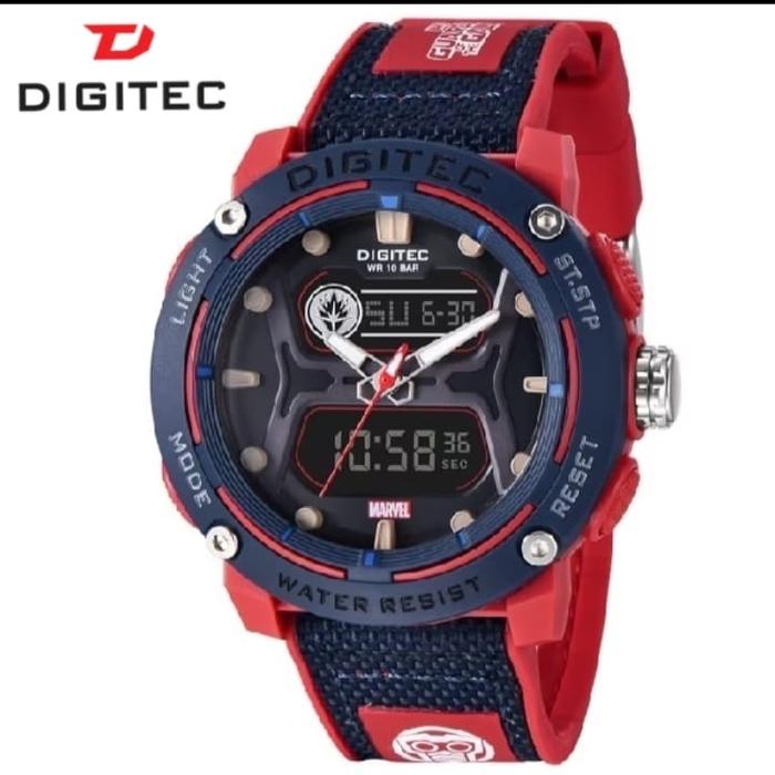 DIGITEC DG Marvel Jam Tangan Wanita Rubber tahan air Watches Stopwatch Jarum