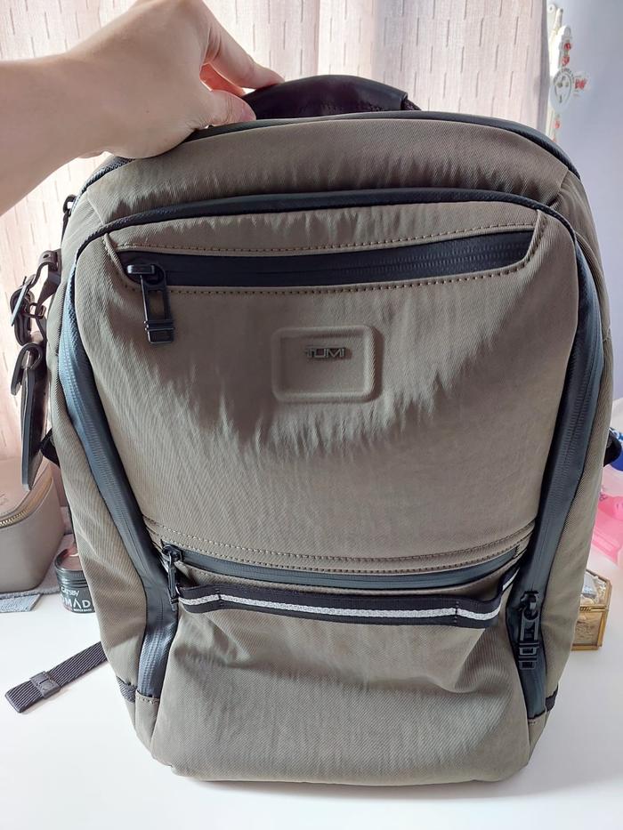 TAS BACKPACK MEREK TUMI ALPHA BRAVO ORIGINAL SECOND HAND MULUS 99%