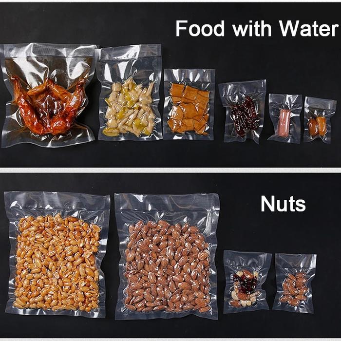 100PCS/LOT vacuum sealer Plastic Storage bag for vacuum sealing