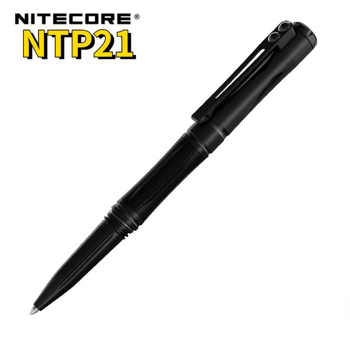 New Nitecore NTP21 Aluminum Alloy Tactical Pen Schneider Gelion