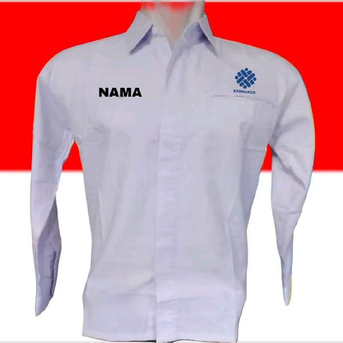 kemeja exlusip kantong1 kemnaker seeagam kemnaker pdh kemnaker kemeja kerja kemnaker seragam kerja k