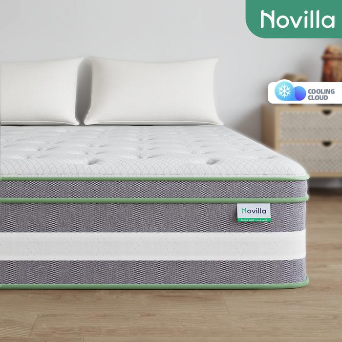 NEW PRODUK Novilla kasur IceMint dipan spring bed sleep lantai matras anti lembab ukuran 160x200 25/