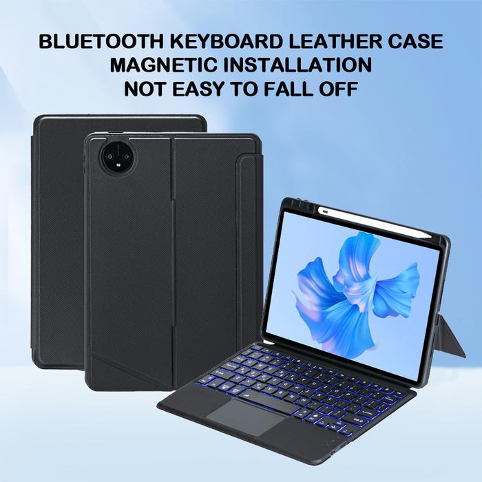Detachable Bluetooth Touch Backlight Keyboard Case For Hauwei Matepad