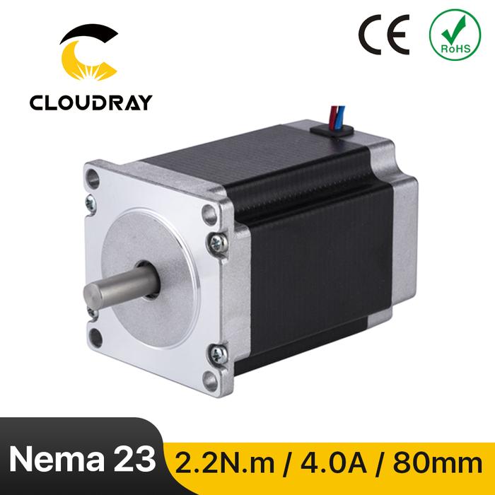 Nema 23 Stepper Motor Driver 57mm 2 Phase 220Ncm 4A Stepper Motor