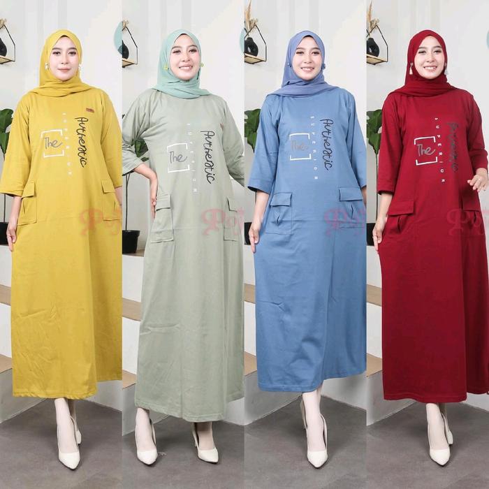 gamis combad pojee Dewasa Wanita Muslim