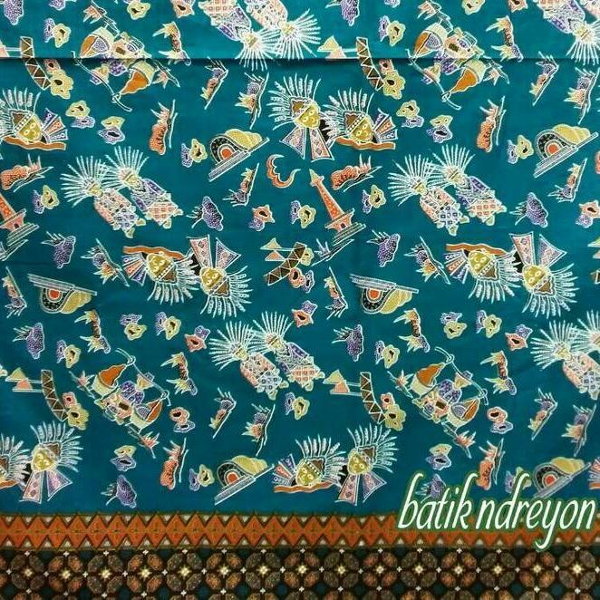 Promo Kain Batik Betawi Kode Keong Mas, Ada Pilihan Warna