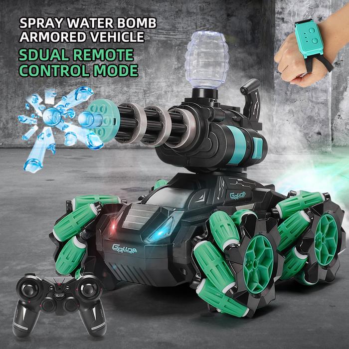 2.4Ghz Remote Control Vehicle Gesture Sensing Handle Remote Control  Music Spray Light Wireless Cont