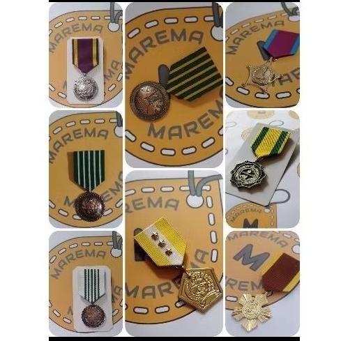 Custom PDU / atribut dinas militer TNI Polri Pramuka PNS ASN / Lencana / Medali PDU grosir dan ECER 