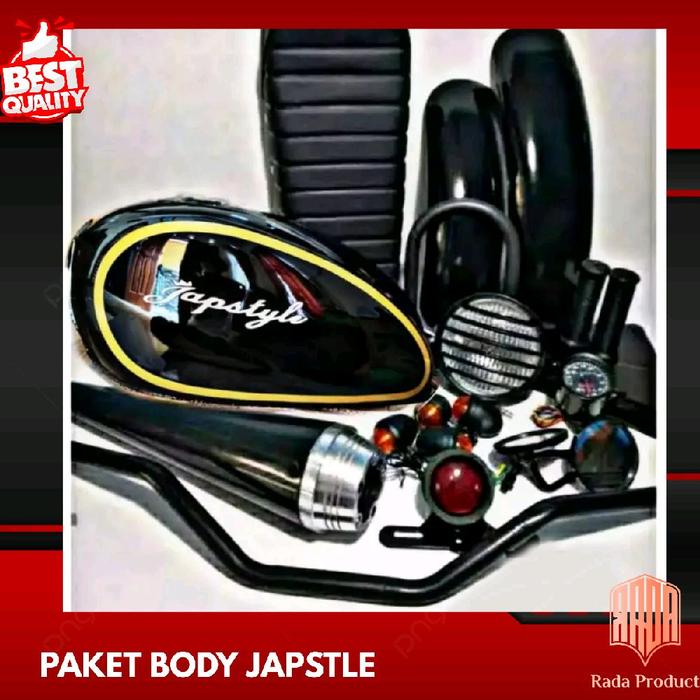 Paket body japstyle full set bodi pnp Tiger MP thunder bison scorpio
