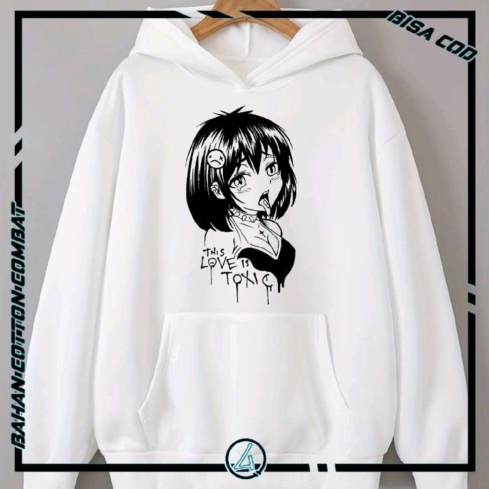 hoodie jaket sweater anime hentai pria dan wanita