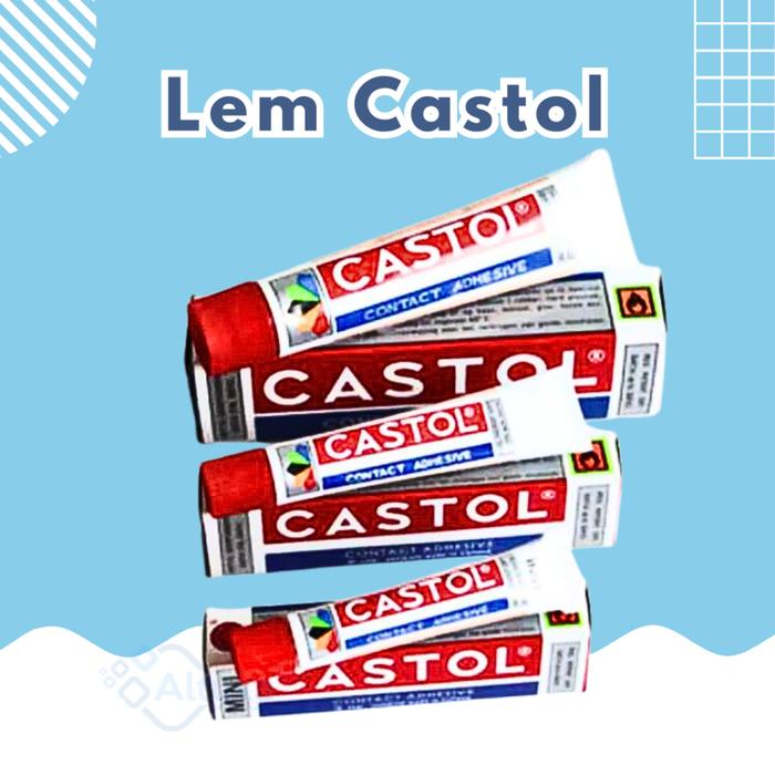 Lem Castol Mini / Perekat Castol Murah