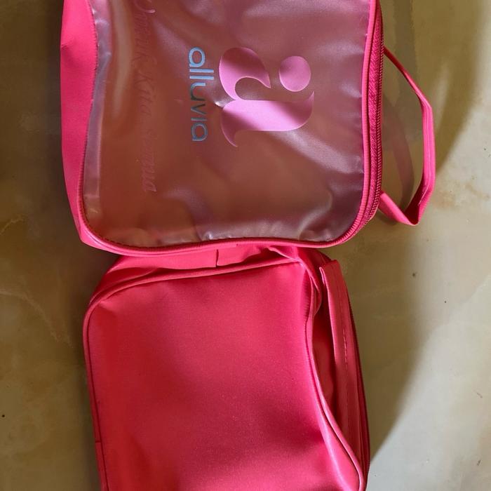 Alluvia Tas Alluvia pink Cerah dengan Desain Transparan untuk Kebutuhan Harian Anda