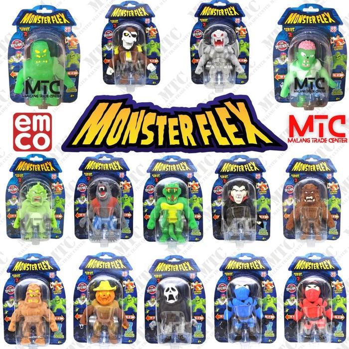 TERMURAH Mainan Figure EMCO Monster Flex Original