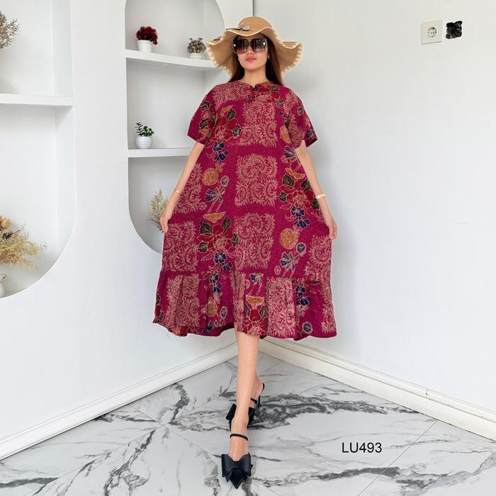 Daster Batik cap Coletan By Vitela