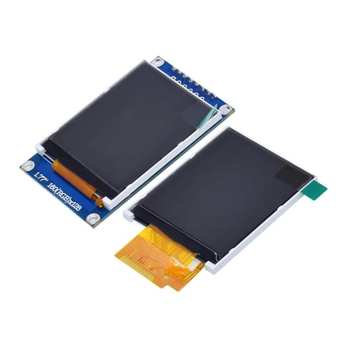 Layar LCD TFT 1.77 Inci 128*160 1.77 TFTSPI Modul Layar Warna TFT