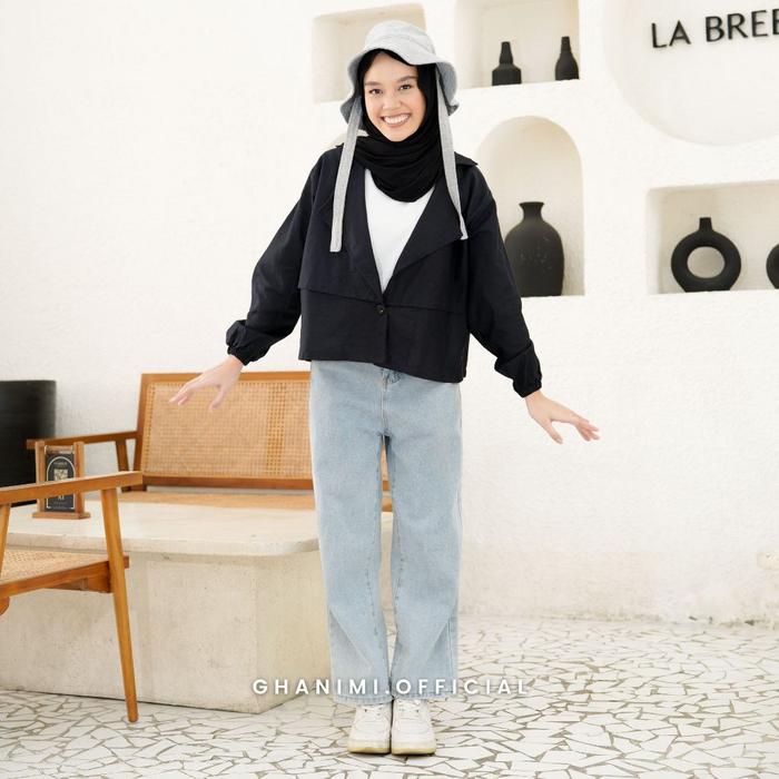 Ghanimi - Wyna Outer / Outer Wanita / Outer Polos / Outer Korean Style