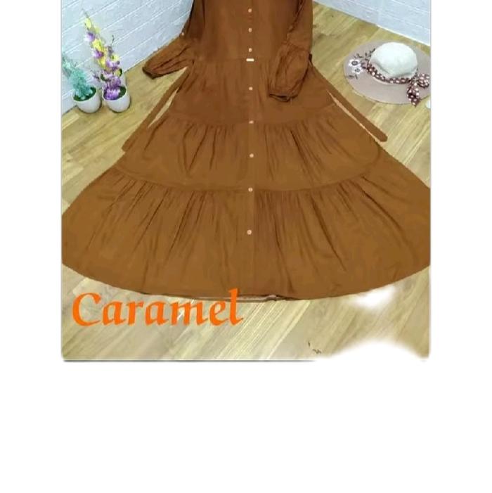 El collection Dress susun yg modis dan kekinian bahan katun twill yg adem nyaman buat berbagi acara