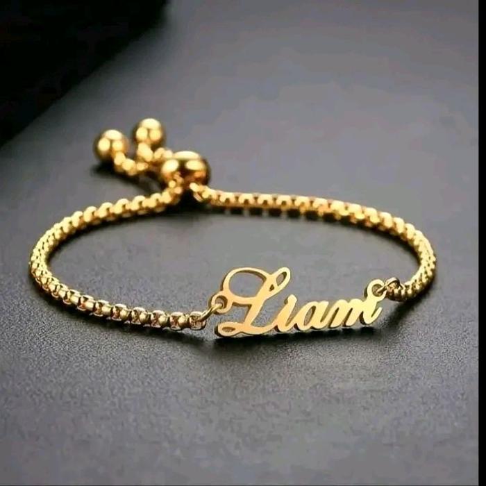 Gelang serut nama size anak-dewasa