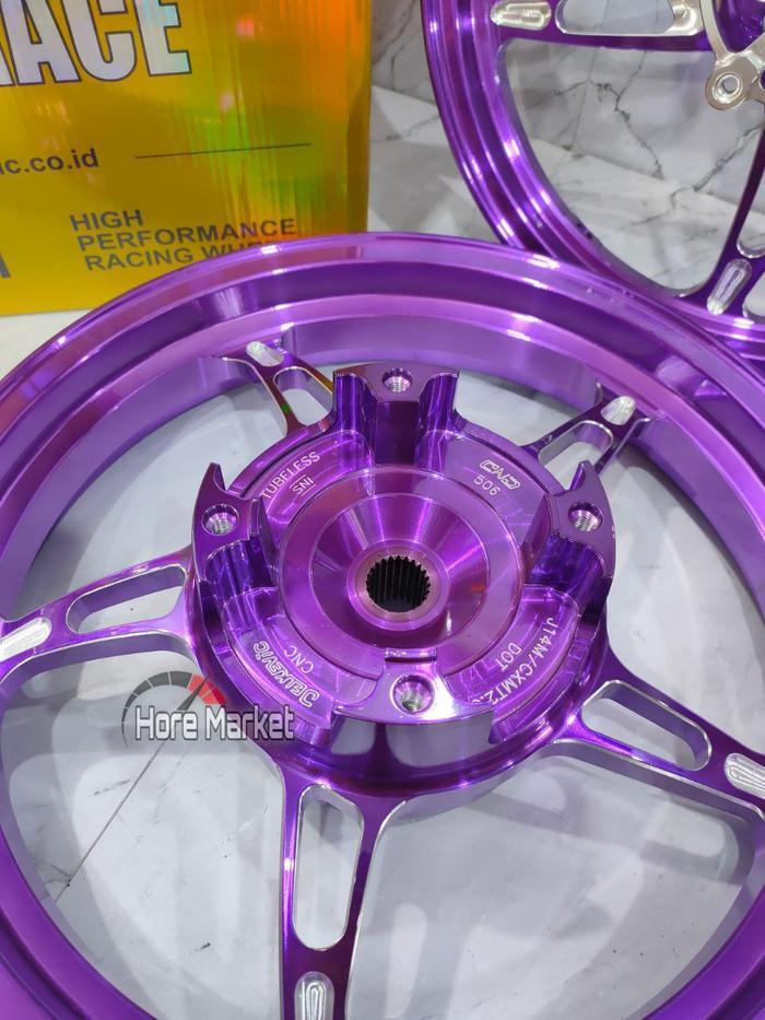 Velg Delkevic K-Speed Ring 14 Pcx 160 Abs / Cbs / Pcx 150 Vario 160 Abs / Stylo Abs Ukuran 185 X 215